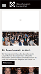Mobile Screenshot of gewerbeverein-langenthal.ch